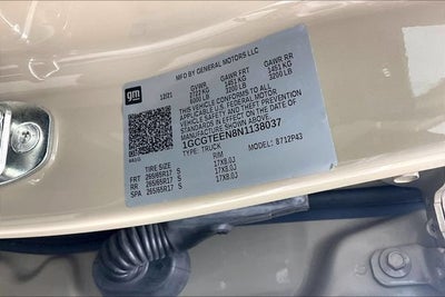 2022 Chevrolet Colorado ZR2