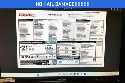 2026 GMC Acadia AT4