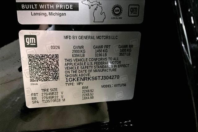 2026 GMC Acadia Denali