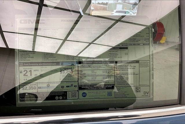 2026 GMC Acadia Denali Ultimate