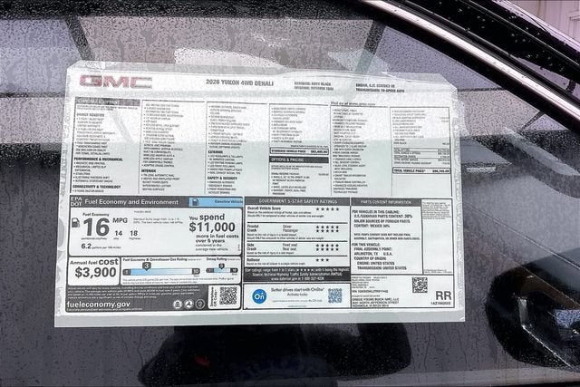 2026 GMC Yukon Denali