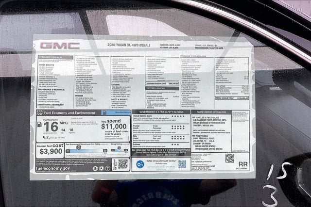 2026 GMC Yukon XL Denali