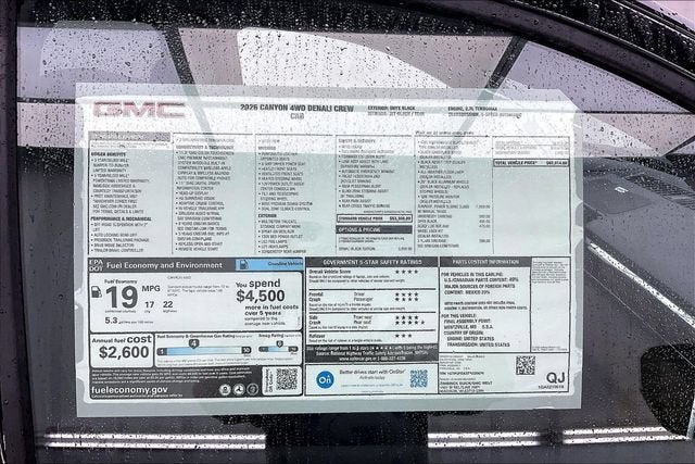 2026 GMC Canyon Denali