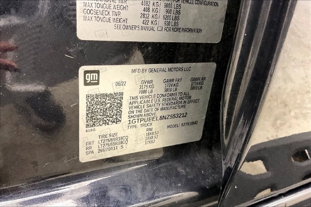 2022 GMC Sierra 1500 AT4