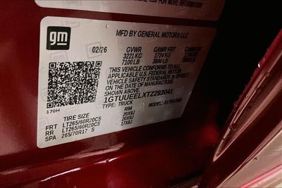 2026 GMC Sierra 1500 AT4