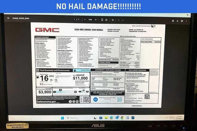 2026 GMC Sierra 1500 Denali