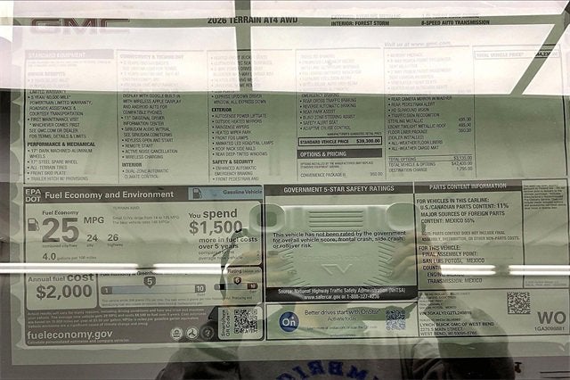 2026 GMC Terrain AT4