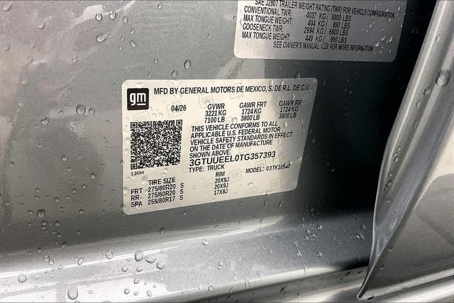 2026 GMC Sierra 1500 AT4