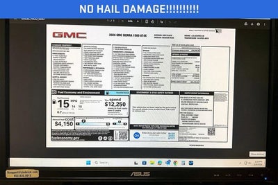 2026 GMC Sierra 1500 AT4X