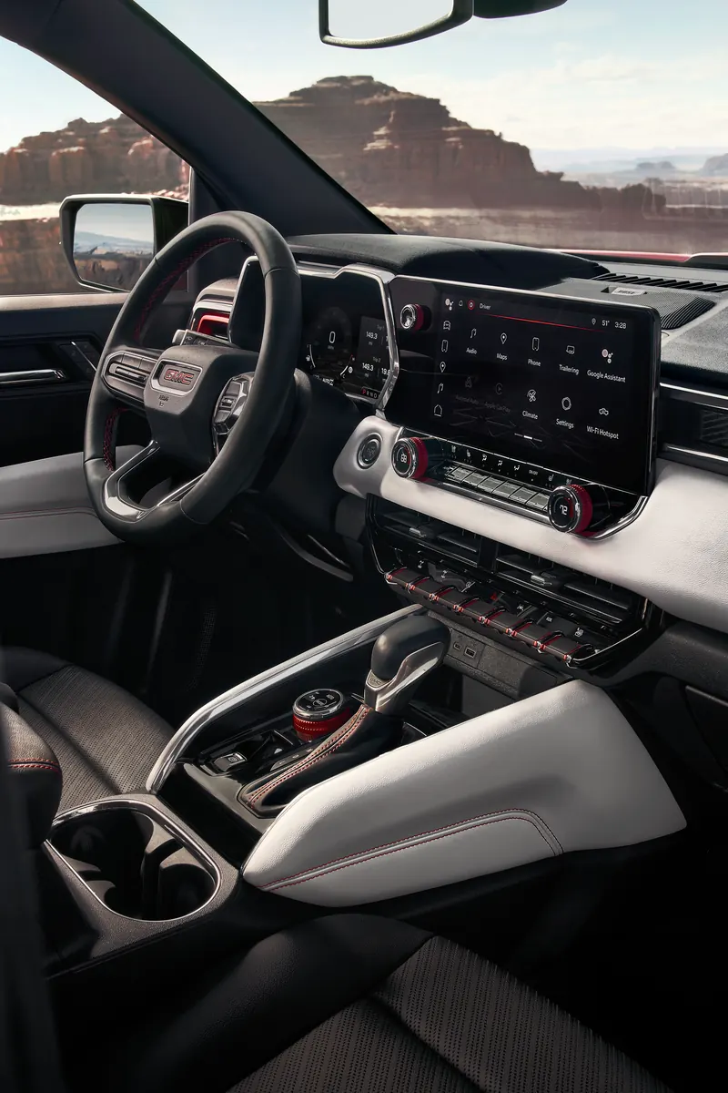 2026 GMC Canyon infotainment system at Zimbrick Buick/GMC West in Madison WI